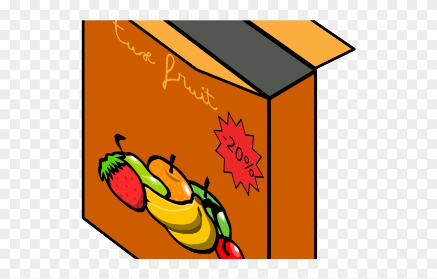 Cereal Box Clipart - 3d Cereal Box Clipart - Png Download