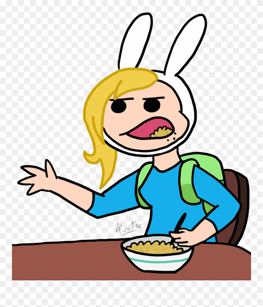 Fionna As Cereal Guy - Cereal Guy Clipart
