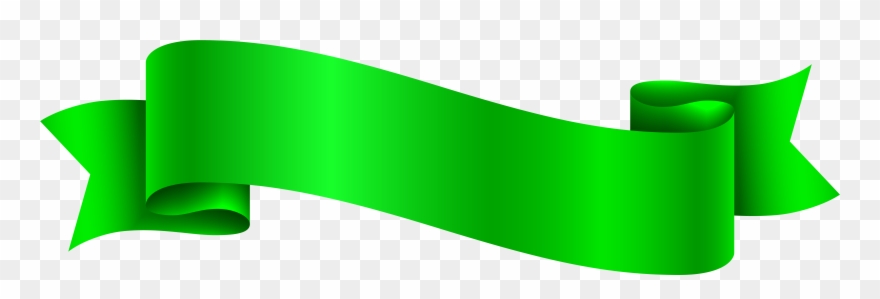 Green Banner Png - Pink Ribbon Banner Clipart Png Transparent Png