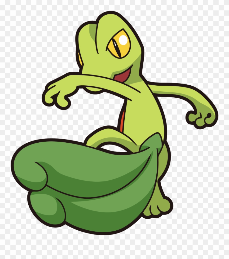 252treecko Ag Anime 7 - Pokemon Treecko Clipart