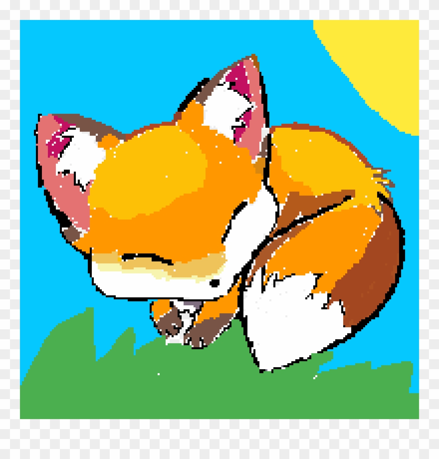 Cute N' Adorable Anime Fox - Fox Clipart