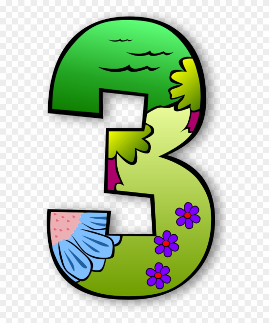 Numbers To Color Clipart Clipart Suggest - Days Of Creation Day 1 - Png Download