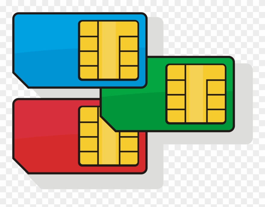 Png Image Information - Sim Card Vector Png Clipart