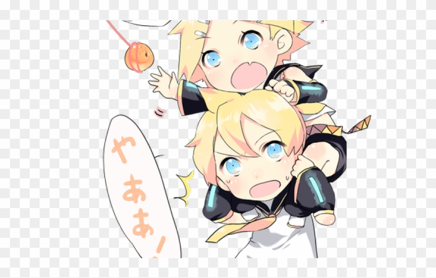 Anime Girl Clipart Bow - Cartoon - Png Download