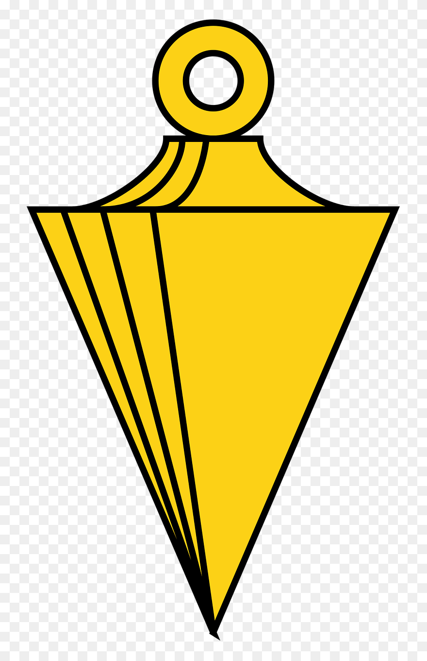 Instrument, Plumb Bob, Plummet, Tool, Weight - Plumb Bob Drawing Clipart
