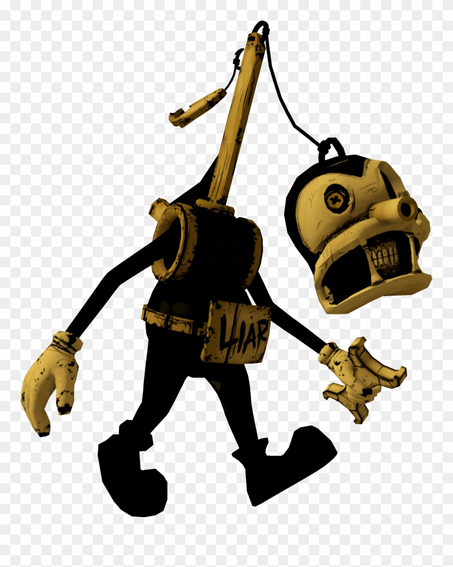 Fisher - Bendy And The Ink Machine Butcher Gang Clipart