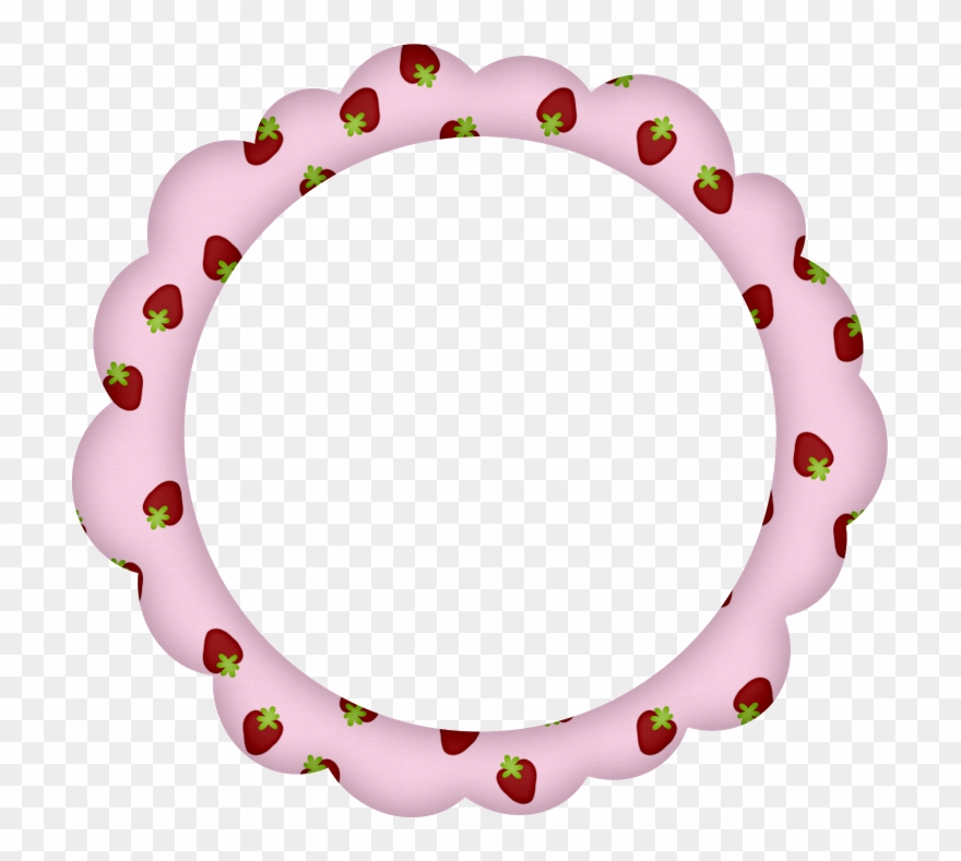 Google Strawberry Png, Strawberry Shortcake, Circle - Picture Frame Clipart
