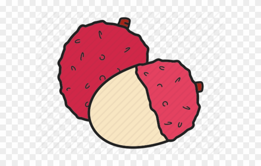 Lychee Clipart Transparent - Icon Rambutan - Png Download