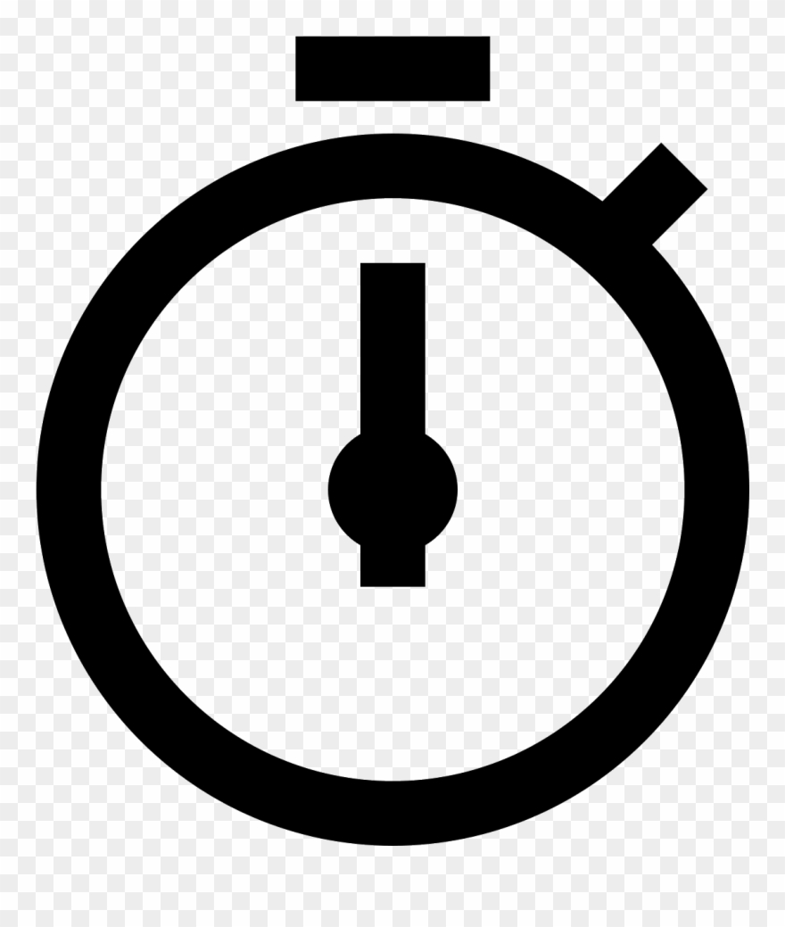 A Stopwatch Is Something That Ticks And Is Handheld - Timer Icon Clipart