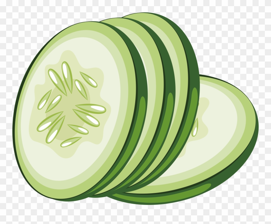 Vegetable Clipart Cucumber - Cucumber Icon Transparent Background - Png Download