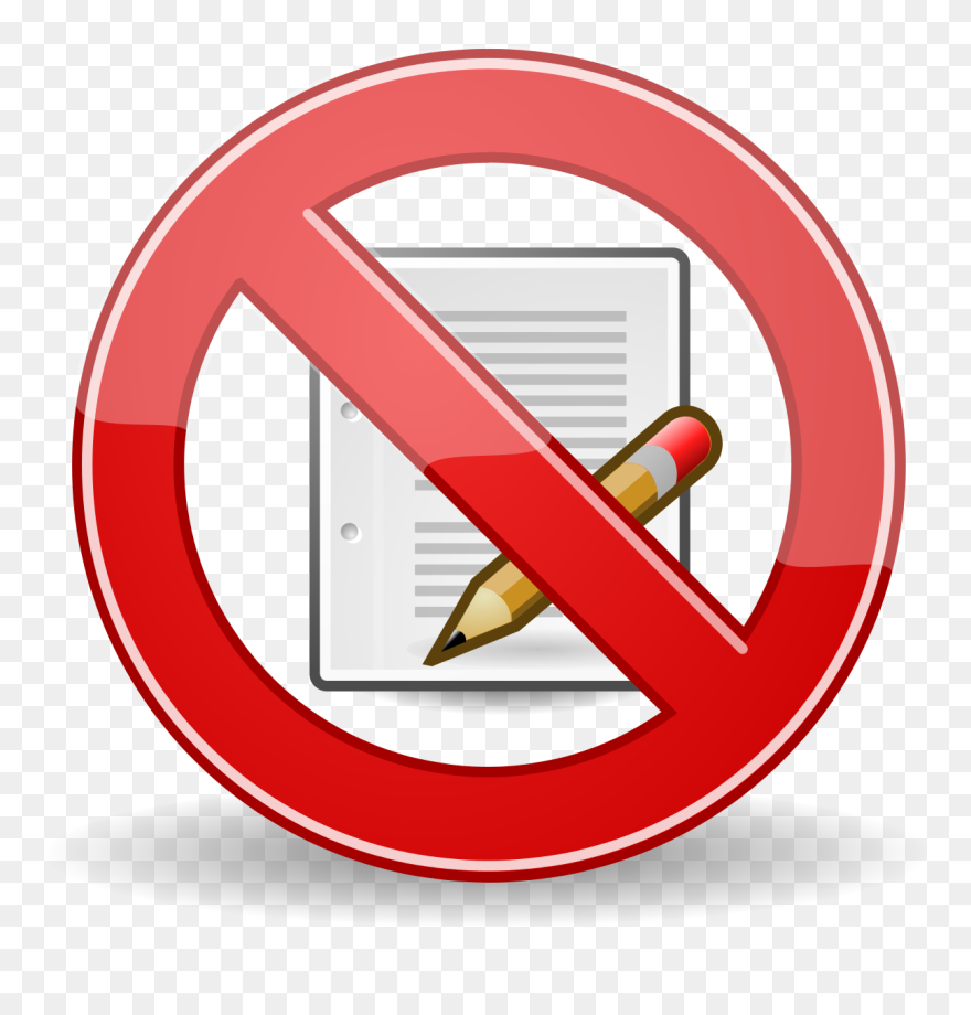 File - No Essay - Svg - Editing Clipart - Png Download