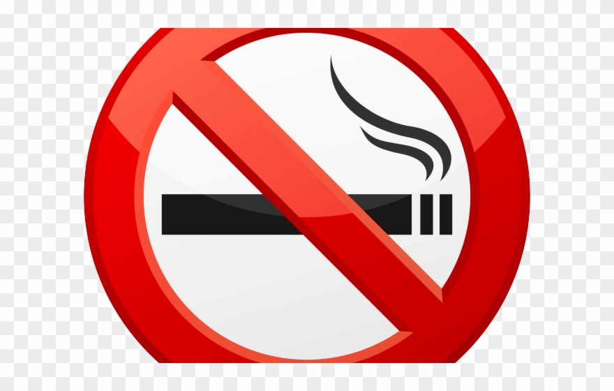 No Smoking Clipart Transparent - No Smoking Sign Hd - Png Download
