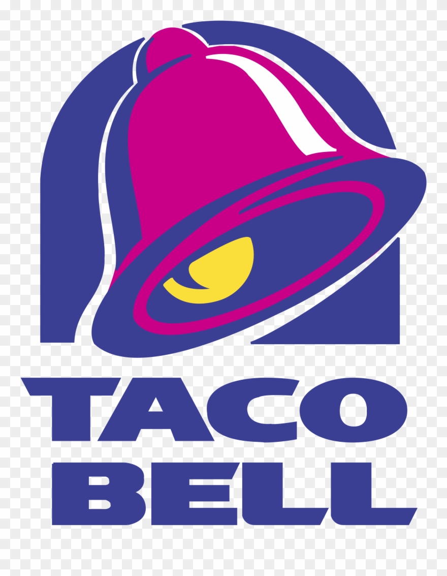 Taco Bell Logo Png Transparent Vector Freebie - Taco Bell Logo Sticker Clipart