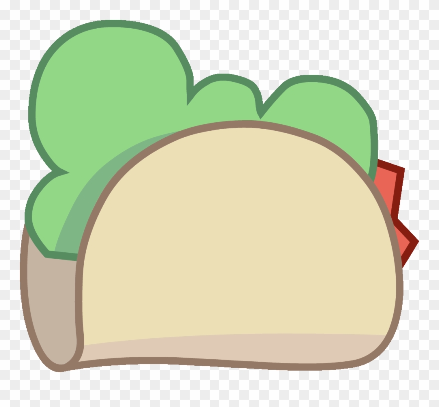 Fishless Taco Right - Bfb Taco Body Clipart