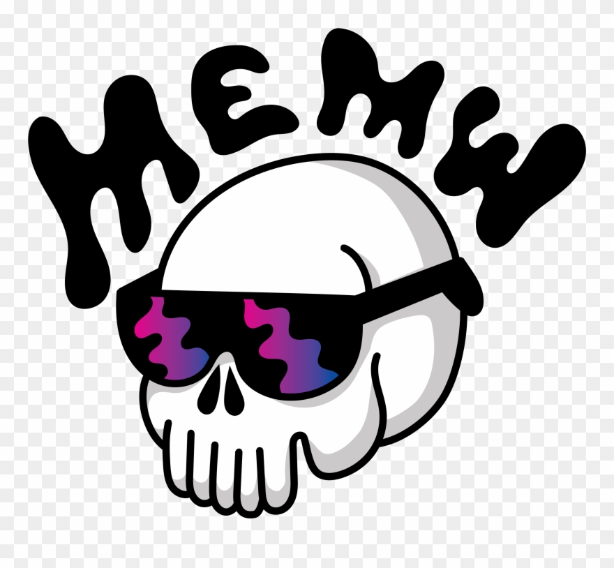Memw Online Store - Skull Clipart