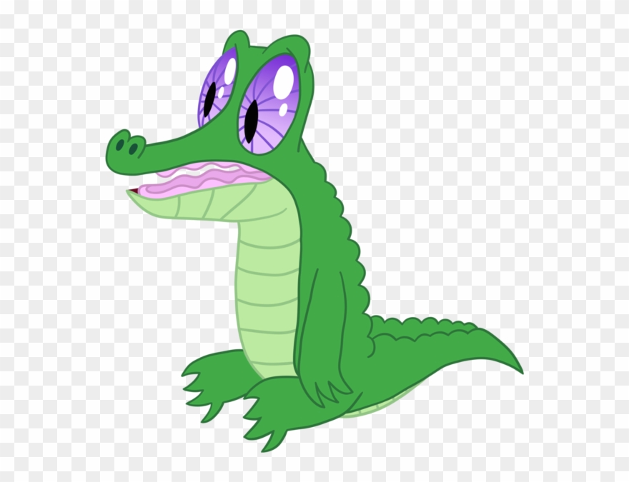 Crocodile Clipart Digital - Gummi Mlp - Png Download