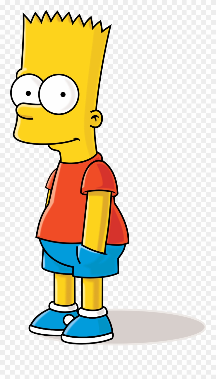Eat My Shorts - Bart Simpson Png Clipart