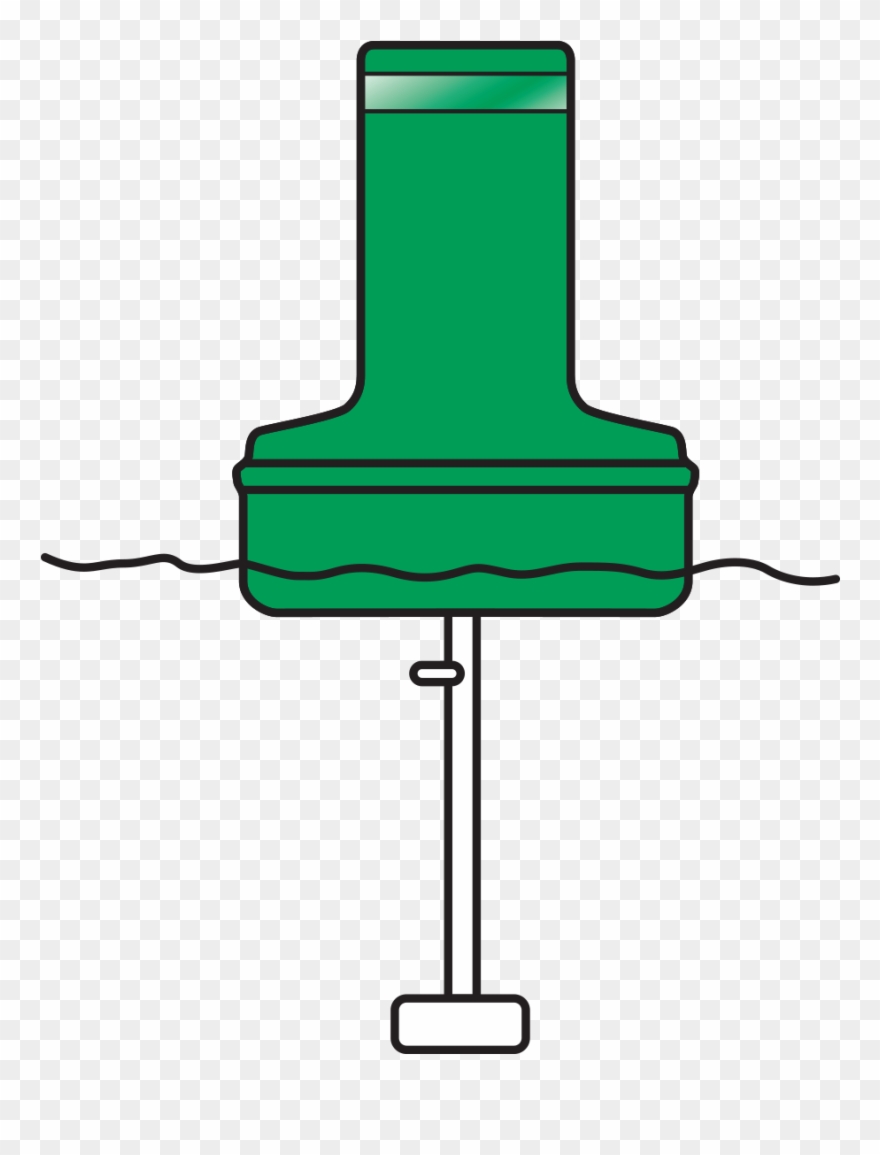 Green Channel Markers Clipart