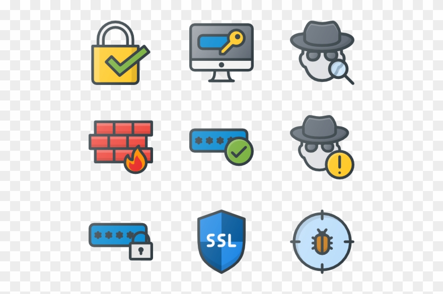 Internet Security - Vector Laundry Icon Png Clipart