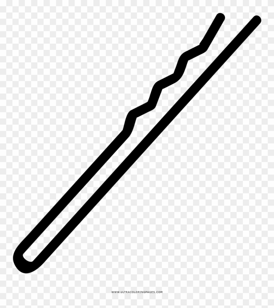 Bobby Pin Clipart - Bobby Pin - Png Download