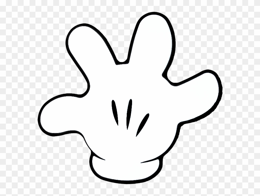 Mickey Mouse - Moldes De Mickey Mouse Para Imprimir Clipart