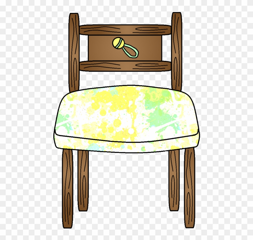 Clipart Chair Baby Bear - Three Bears Chairs Clipart - Png Download