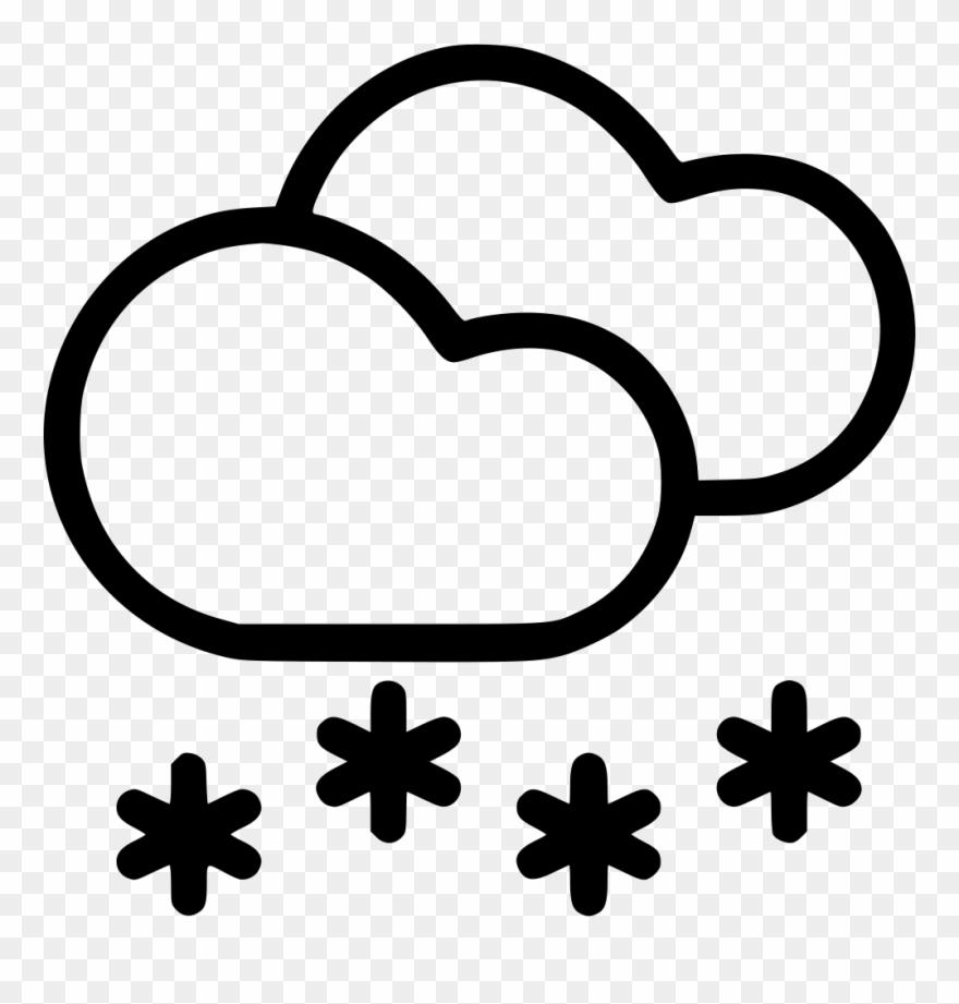 Clouds Snowfall Svg Png Icon Free Download - Foggy Symbol Clipart