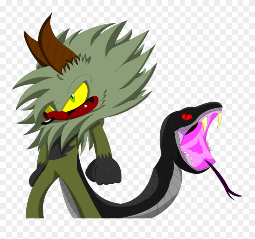 Graphic Black And White Ravage The By Cerberean - Chimera Clipart