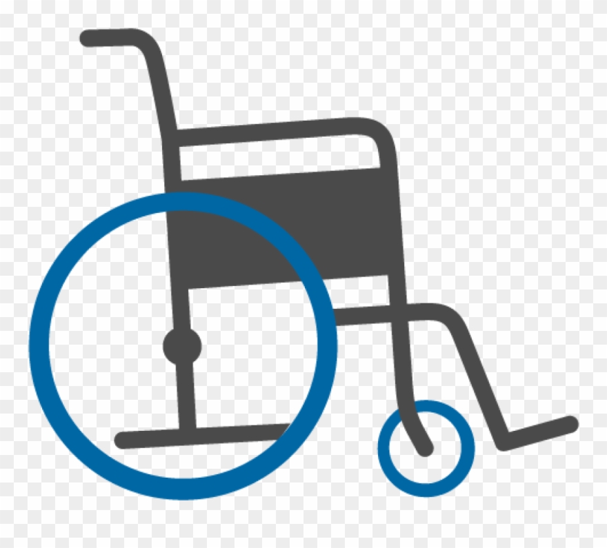 Wheelchair Clipart Free Wheelchair Clipart Free Free - Wheelchair Clipart - Png Download