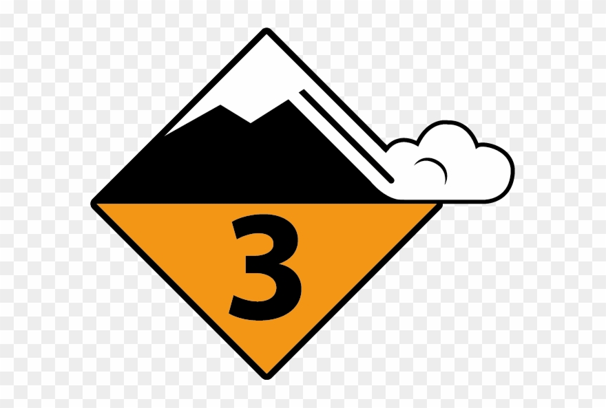 Avalanche Danger Level - Avalanche Danger Signs 5 Clipart