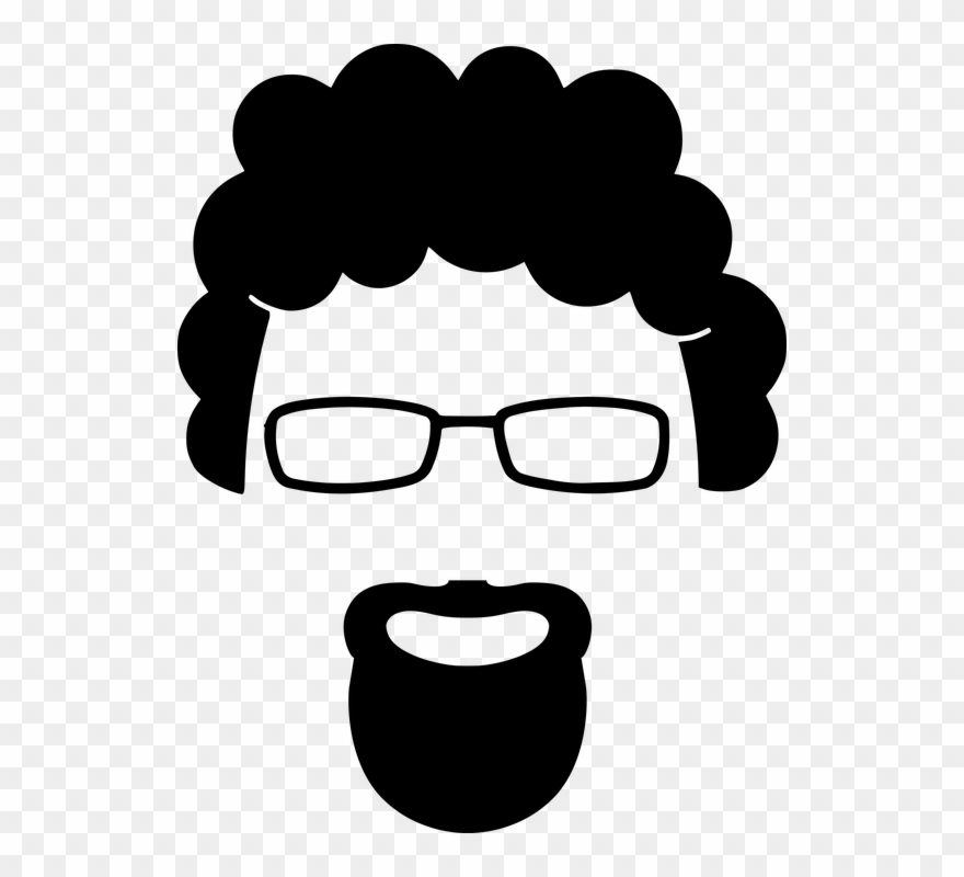 Image Freeuse Library Mustache Hair Free On - Goatee Silhouette Clipart