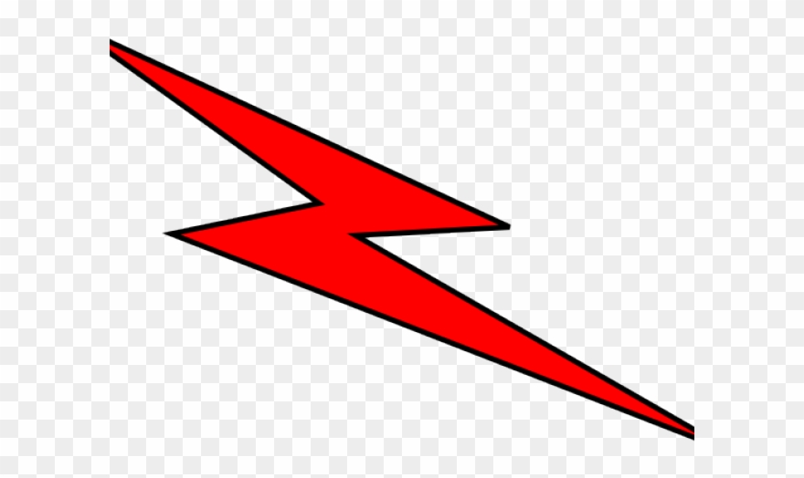 Lightning Clipart Red Lightning - Clip Art - Png Download