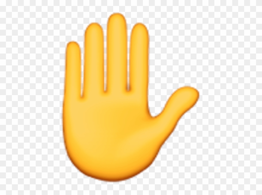 Hand Emoji Clipart Air Emoji Png - Boi Hand Emoji Png Transparent Png