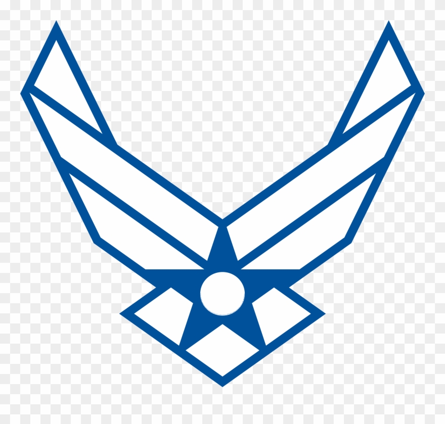 Air Force Clipart Transparent - Air Force Symbol Svg - Png Download