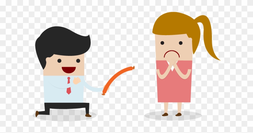 Sausage Clipart Bad - Cartoon - Png Download