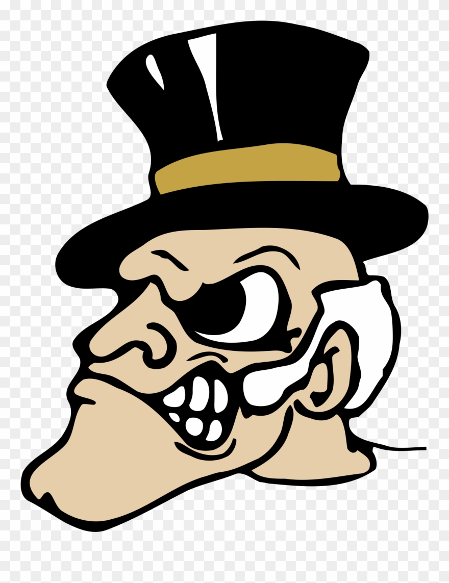 Banner Library Download Wake Forest Demon Deacons Logo - Wake Forest Old Logo Clipart