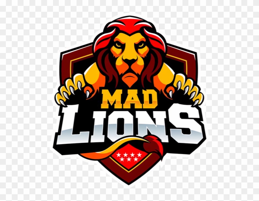 Mad Lions Clipart