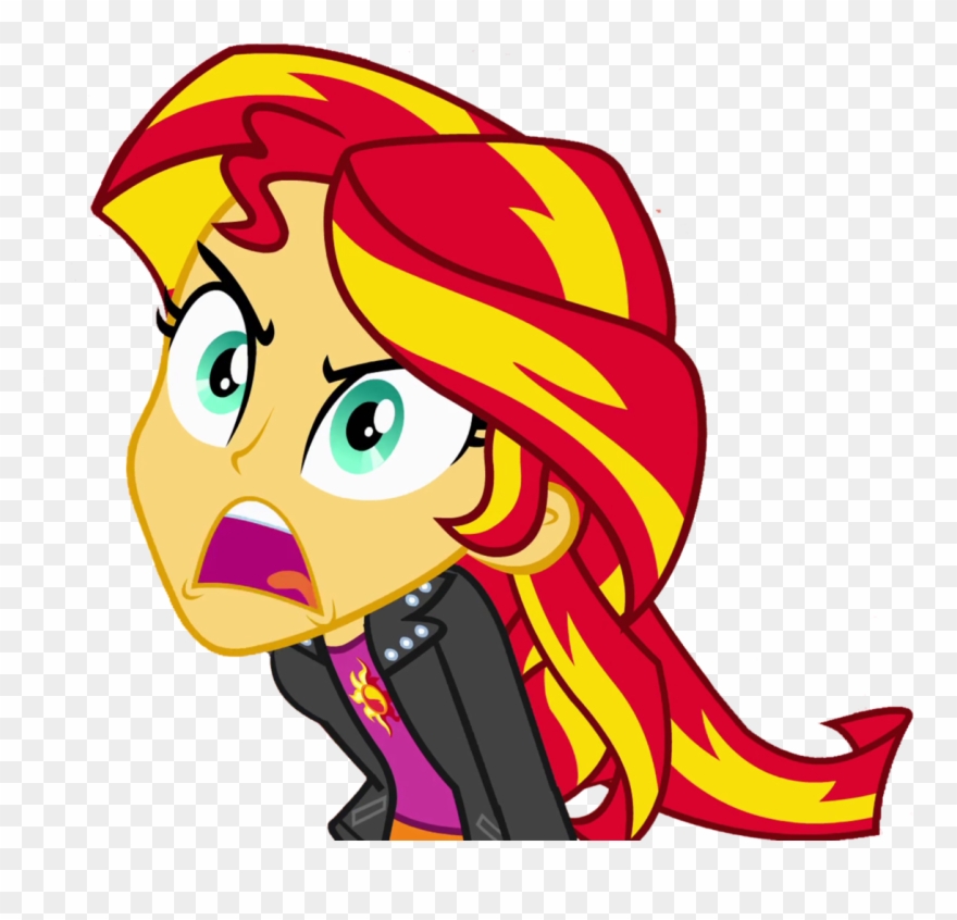 Absurd Res Angry Artist Ytpinkiepie Equestria - My Little Pony Equestria Girls Sunset Shimmer 2014 Clipart