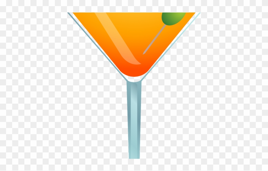 Cocktail Glass Clipart - Clip Art - Png Download