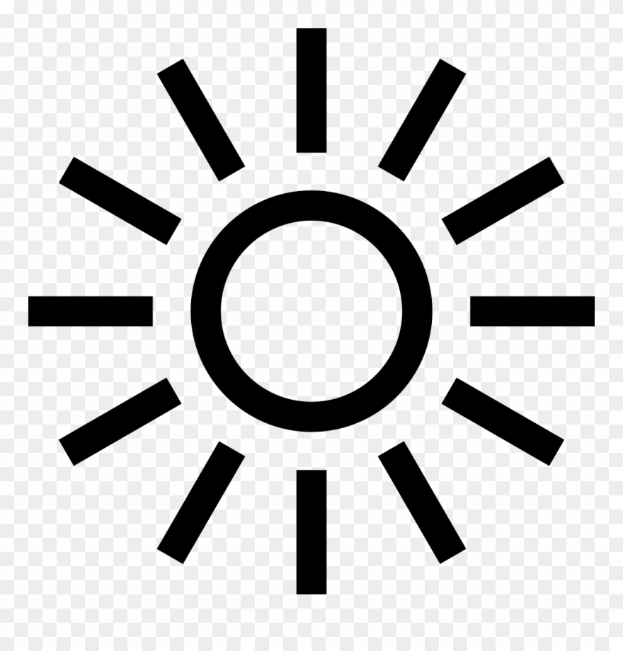 Sun Sunny Hell Daylight - Light Bulb Icon Gif Clipart