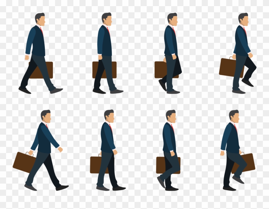 “business Man Walk”的图片搜索结果 Business Men, Calendar, - Man Walking Animation Png Clipart