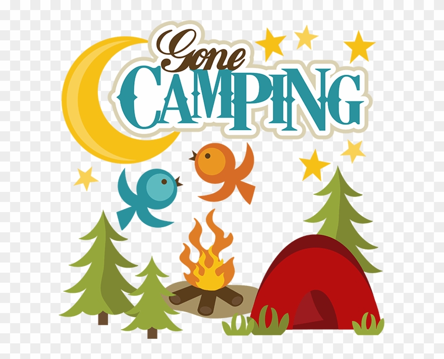 Clipart - Camping Scrapbook Clipart - Png Download