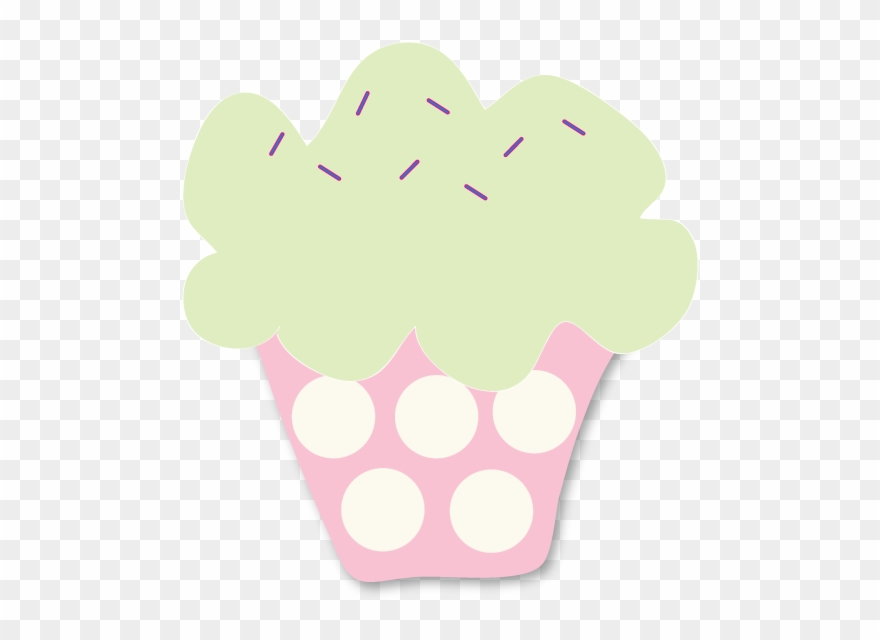 Cupcake Clipart - Heart - Png Download