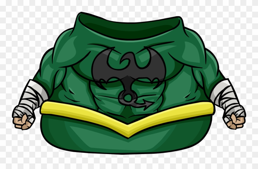 Iron Fist Bodysuit - Bodysuit Clipart