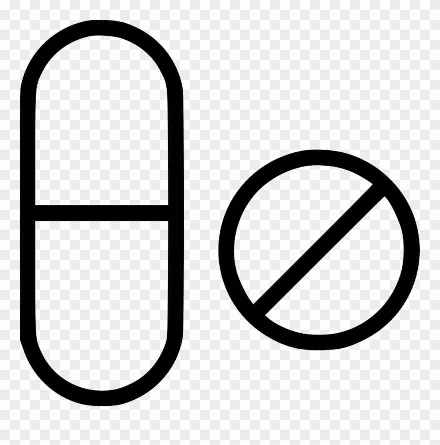 Pills Comments - Do Not Icon Png Clipart