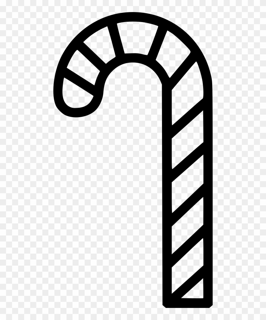 Candy Cane Comments - Icon Clipart