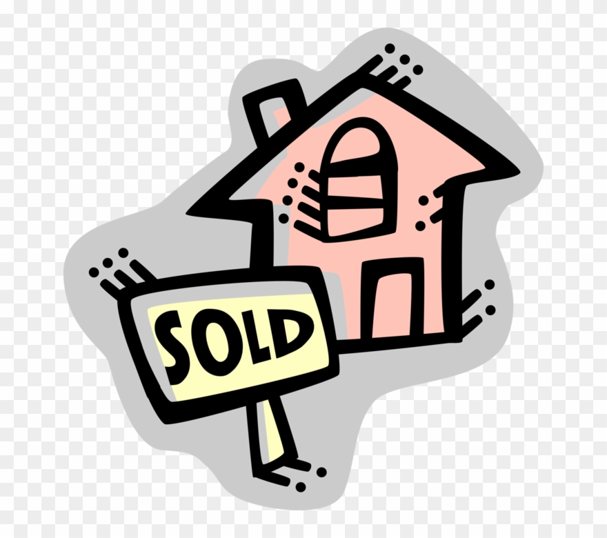 Vector Illustration Of Residential Real Estate Home Clipart