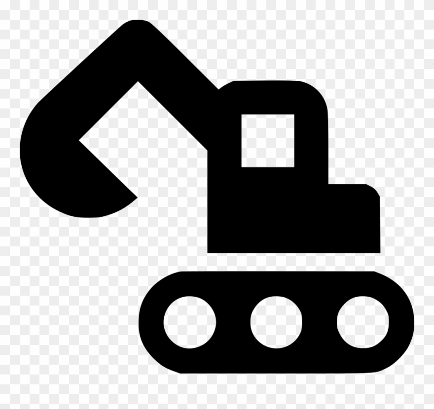 Banner Transparent Library Loader Png Icon Free - Backhoe Icon Clipart
