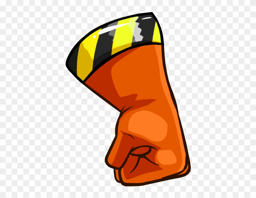 Club Penguin Yenilikleri - Construction Gloves Cartoon Clipart