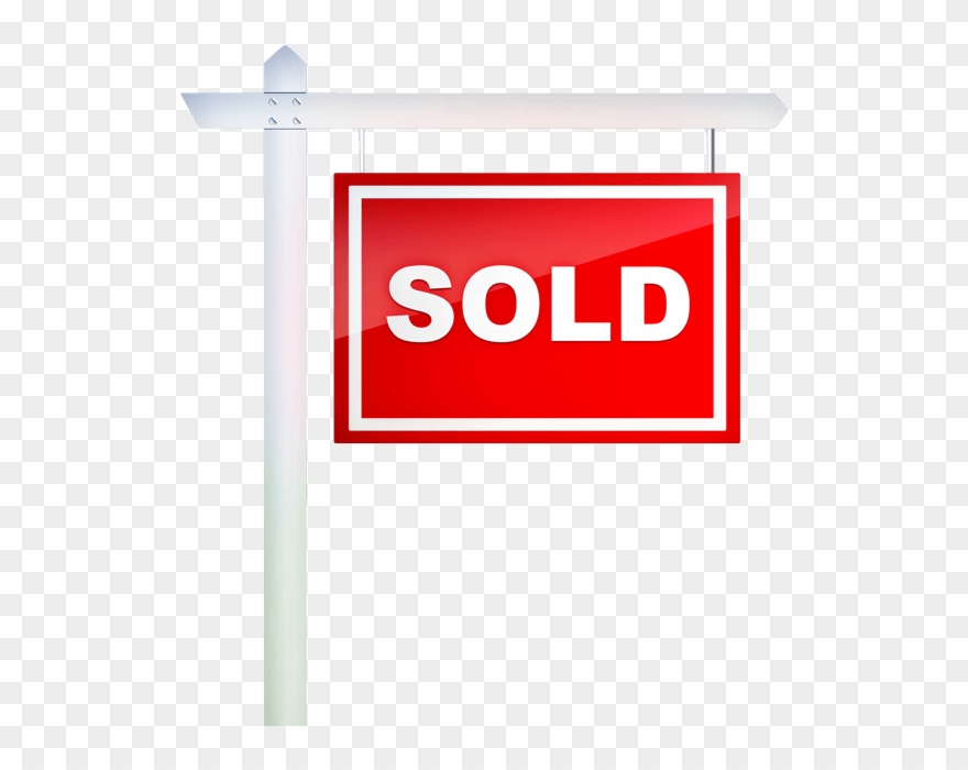 We Sell Homes In - Sold Sign Clipart